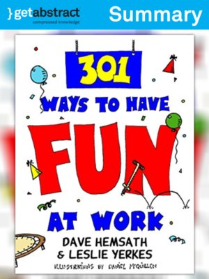 cover image of 301 Ways to Have Fun at Work (Summary)